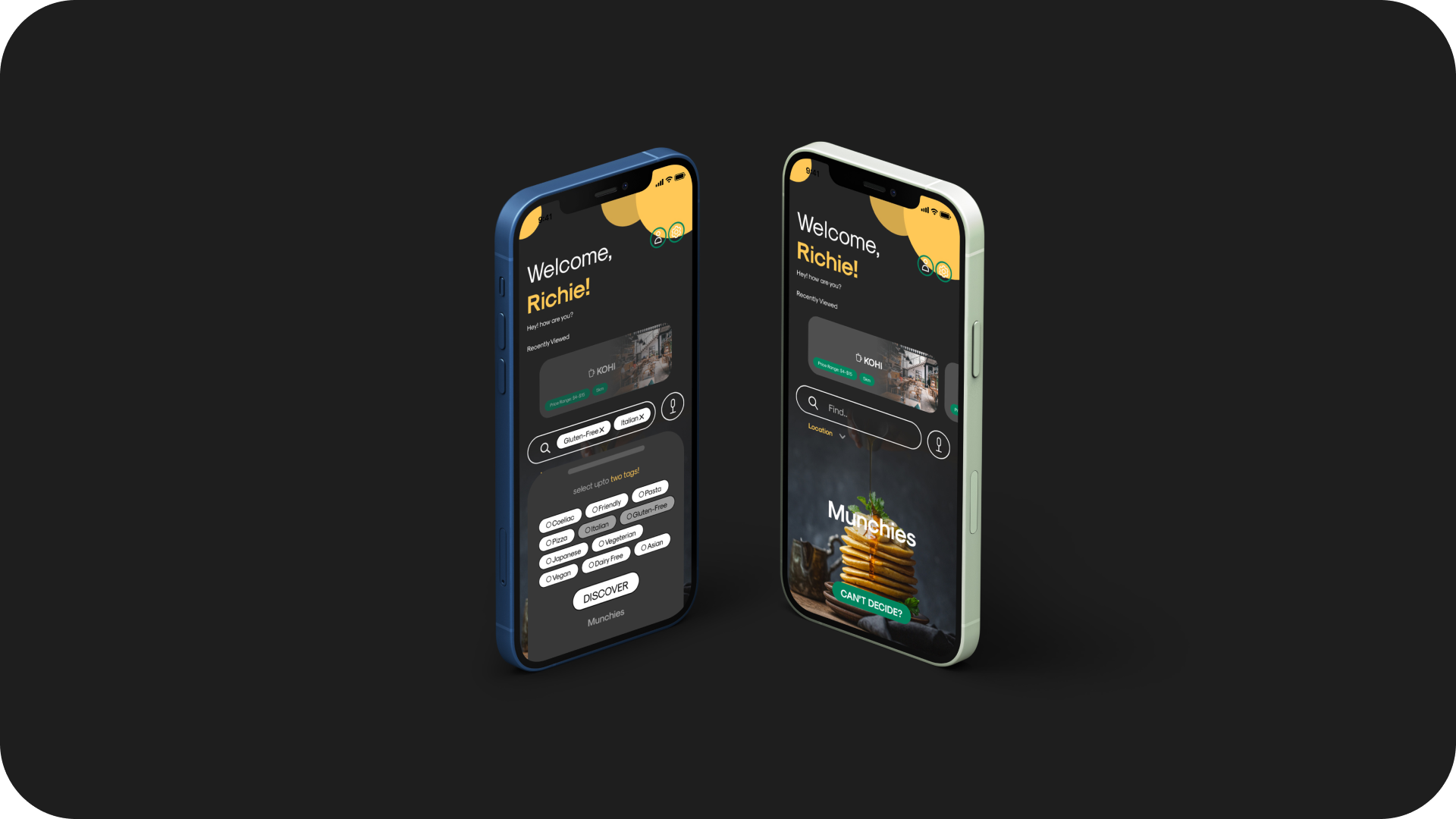 Munchies — Food Delivery App